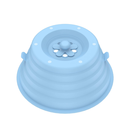 Collapsible Silicone Microwave Cover with Vents