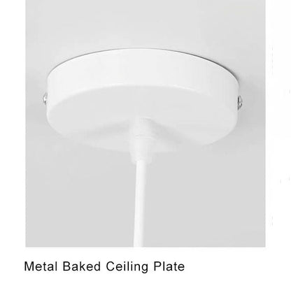 Earth Shaped Metal Lampshade 1-Light Globe Pendant Light