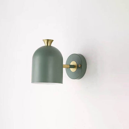Macaron Metal Cylinder Shade 1-Light Wall Sconce Lamps