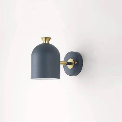 Macaron Metal Cylinder Shade 1-Light Wall Sconce Lamps