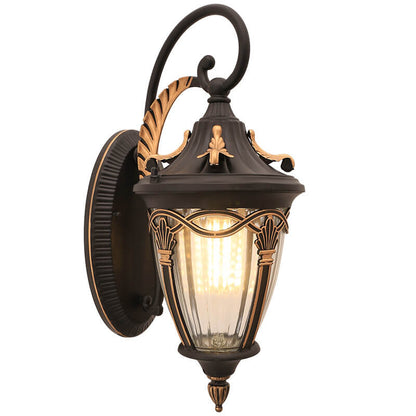 Maple Lantern Outdoor Waterproof 1-Light Wall Sconce Lamp