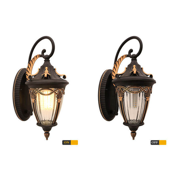 Maple Lantern Outdoor Waterproof 1-Light Wall Sconce Lamp