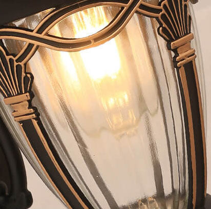 Maple Lantern Outdoor Waterproof 1-Light Wall Sconce Lamp