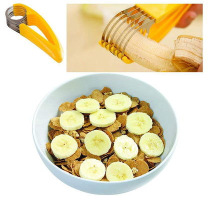 Handheld 11-Blade Banana Slicer