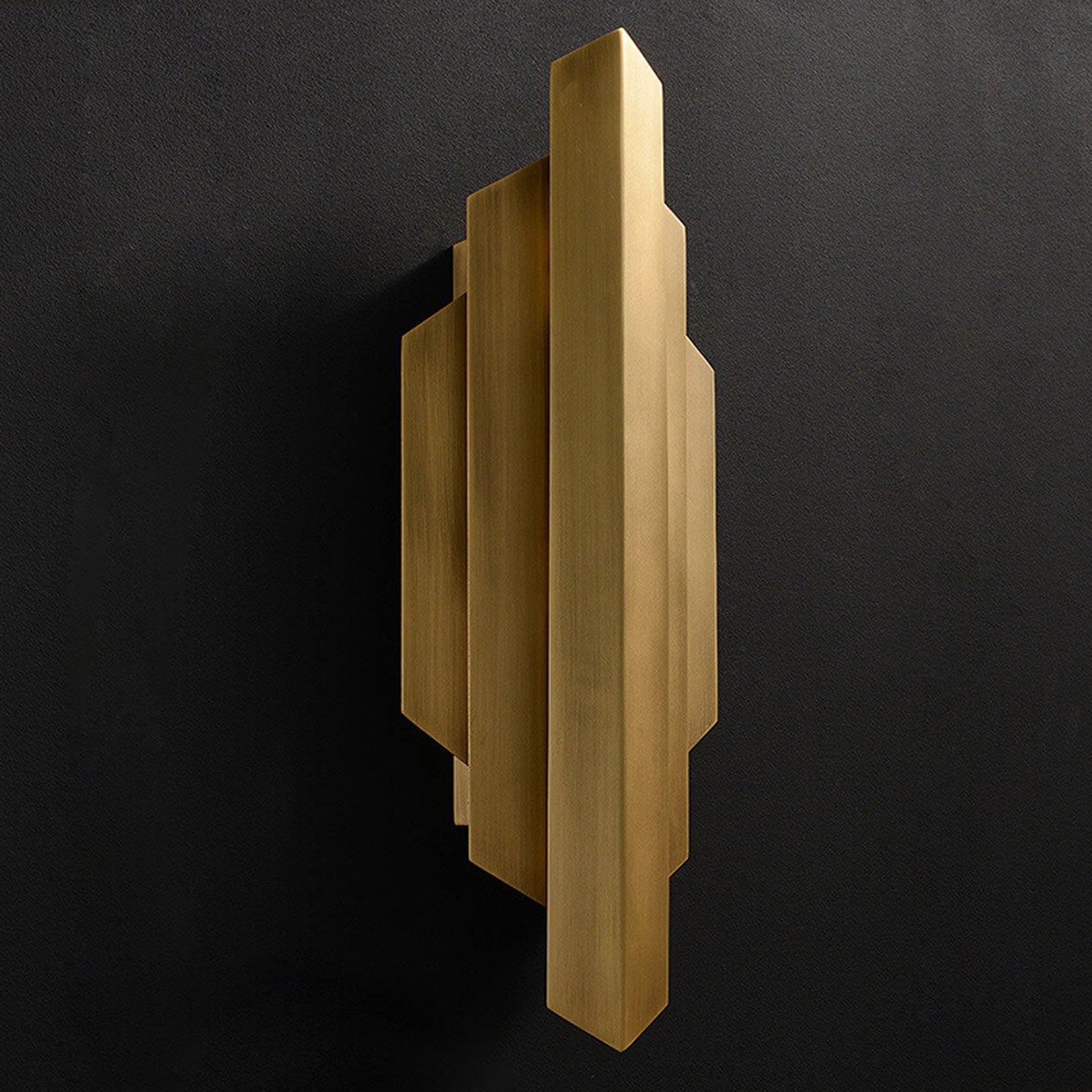 Light Symmetrical Graphic Design 1-Light Wall Sconce Lamp
