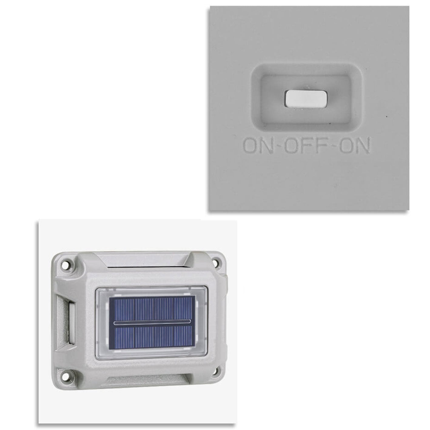 Solar Garden Bidirectional Lighting Wall Sconce Lamp