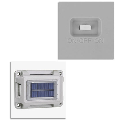 Solar Garden Bidirectional Lighting Wall Sconce Lamp