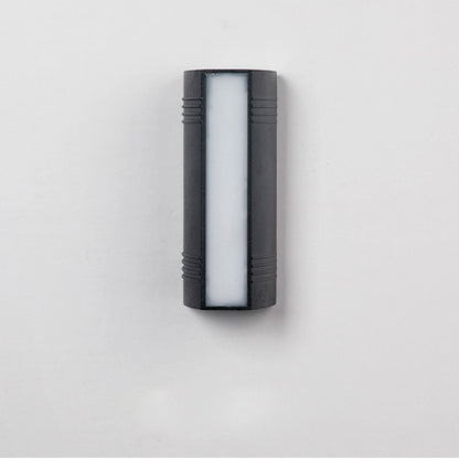 Rectangular and Down Luminous LED Outdoor Wall Sconce Lamp