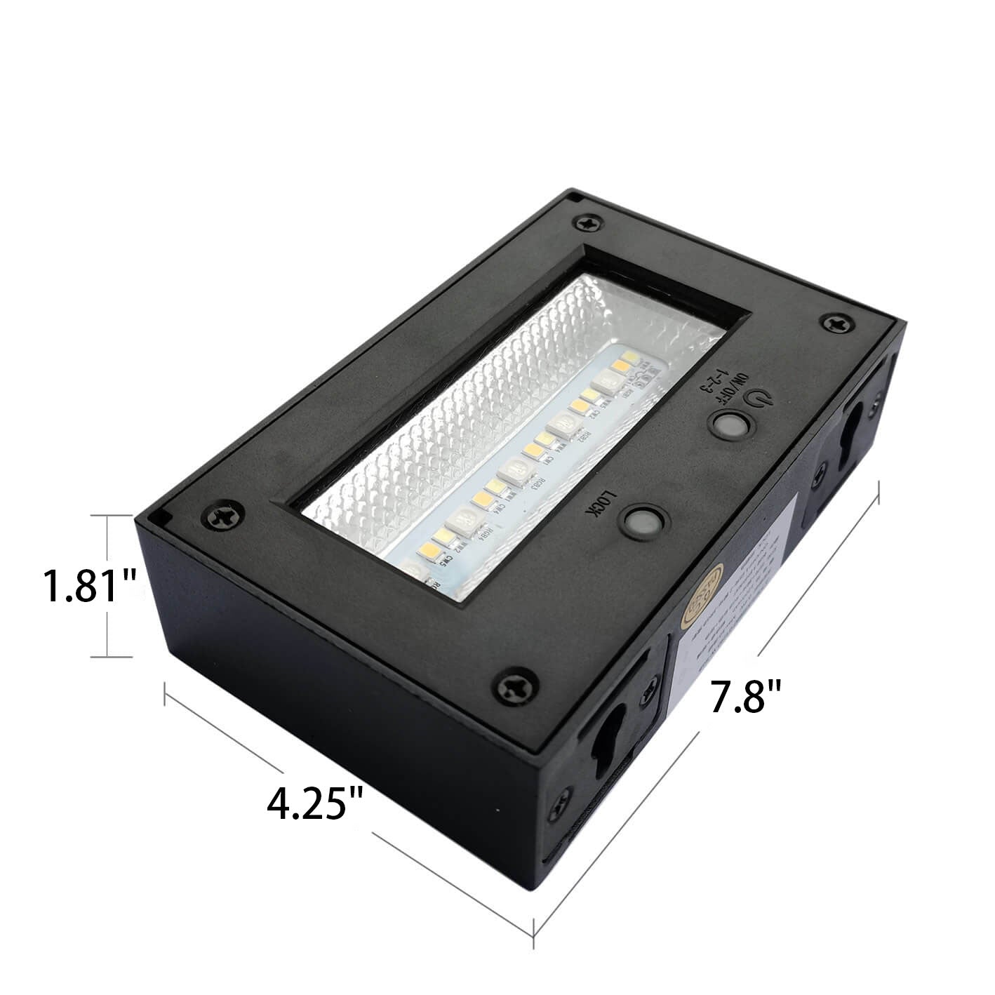 Solar Double Head Waterproof Patio LED Wall Sconce Lamp