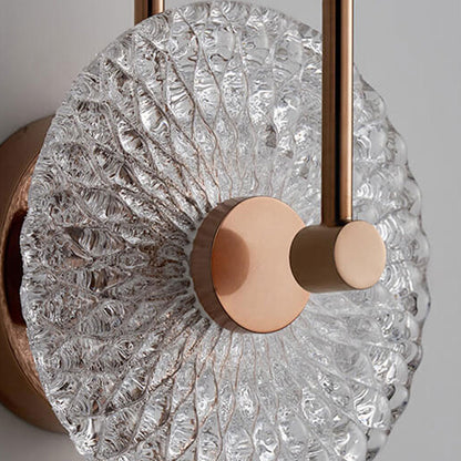 Modern Light Luxury Handmade Glass 1-Light Wall Sconce Lamp