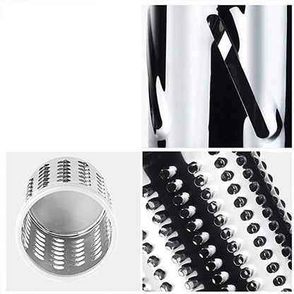 Rotary Vegetable Grater with 3 Blades