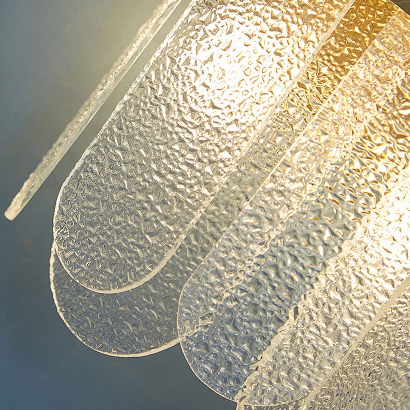 Light Glass Combination Design 2-Light Wall Sconce Lamp