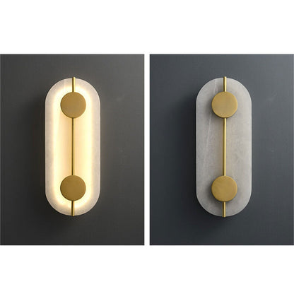 Modern Iron Circle LED Wall Sconce Lamp