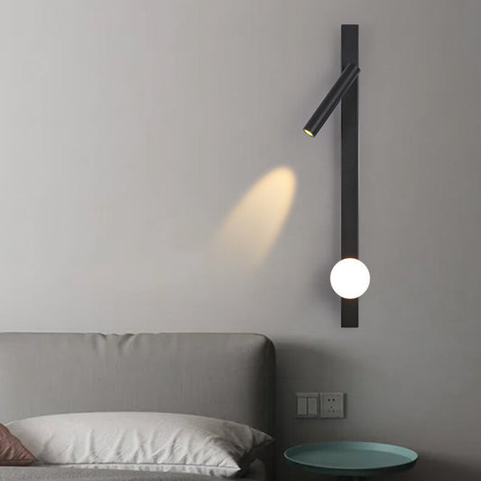 Industrial Aluminum Long Bar Rotatable LED Wall Sconce Lamp