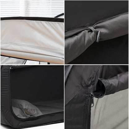 Foldable Tent Bed with Zip Closure and Mesh Vents
