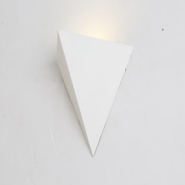 Industrial Iron Geometric Triangle LED Wall Sconce Lamp