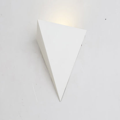 Industrial Iron Geometric Triangle LED Wall Sconce Lamp