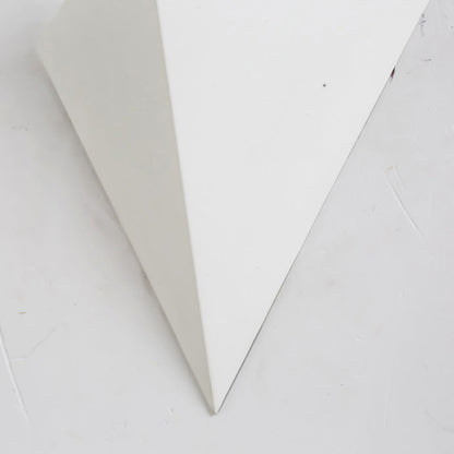 Industrial Iron Geometric Triangle LED Wall Sconce Lamp