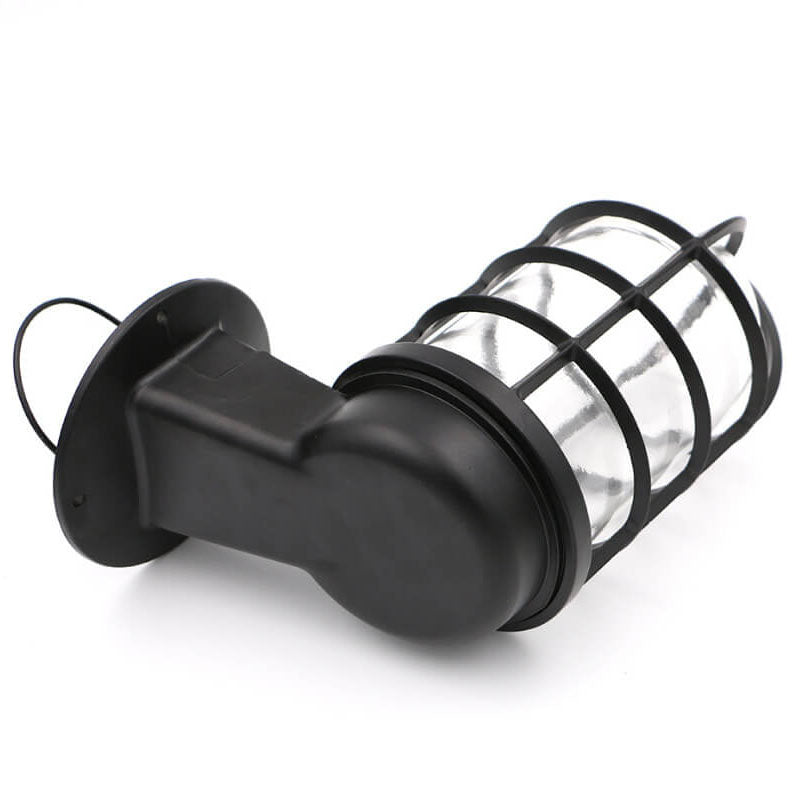 Glass Cylindrical Explosion-proof 1-Light Wall Sconce Lamps