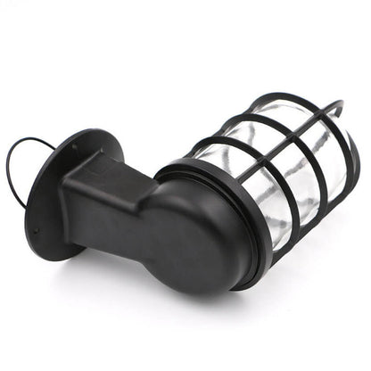 Glass Cylindrical Explosion-proof 1-Light Wall Sconce Lamps