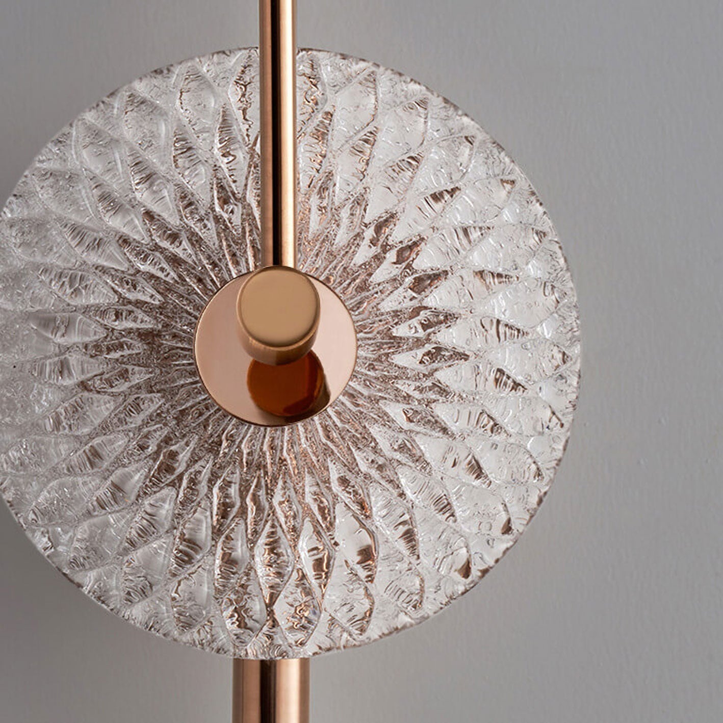 Modern Light Luxury Handmade Glass 1-Light Wall Sconce Lamp