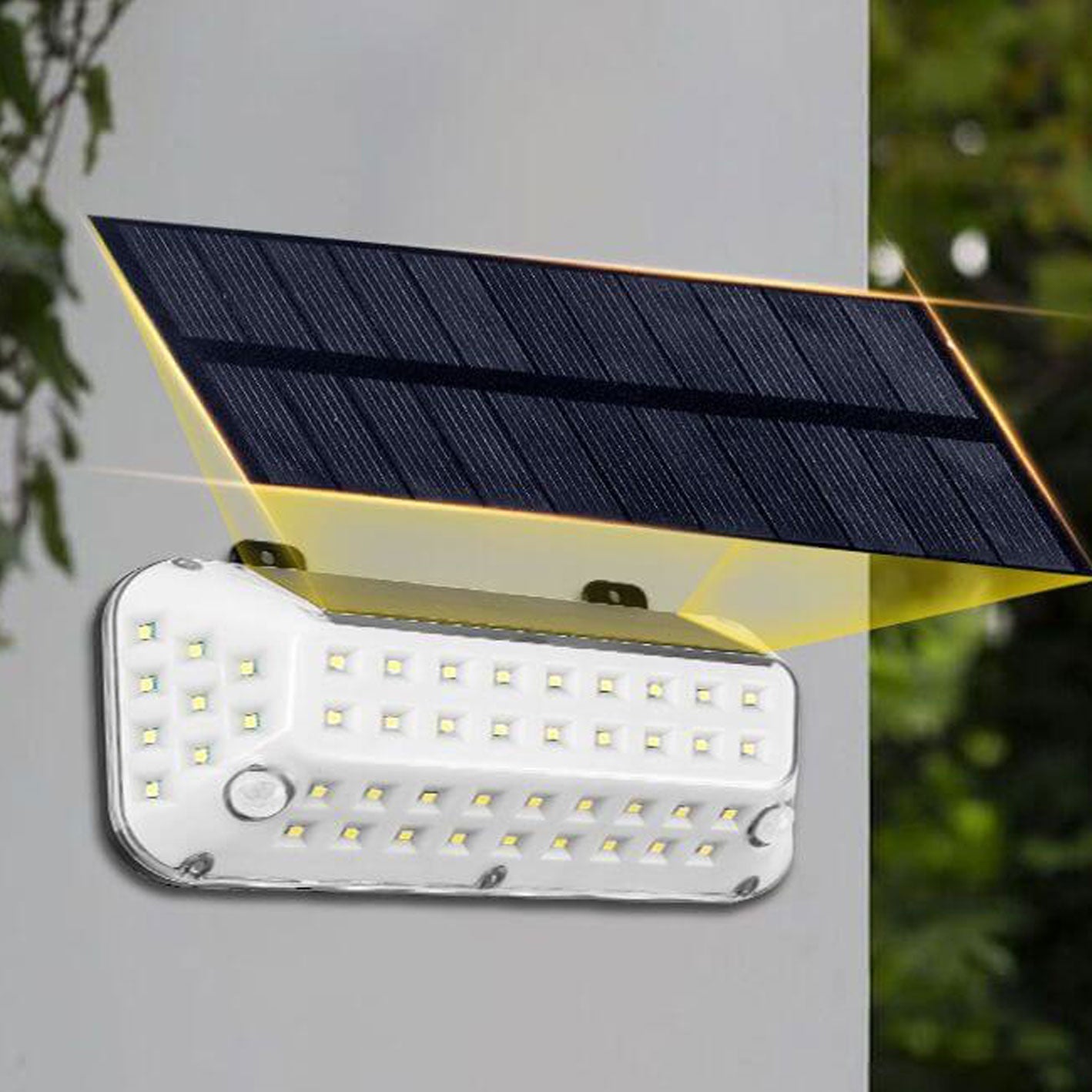 Outdoor Human Sensor Outdoor Garden Wall Sconce Lamp