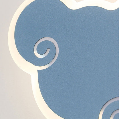 Nordic Simple Cloud Cartoon Design LED Wall Sconce Lamp