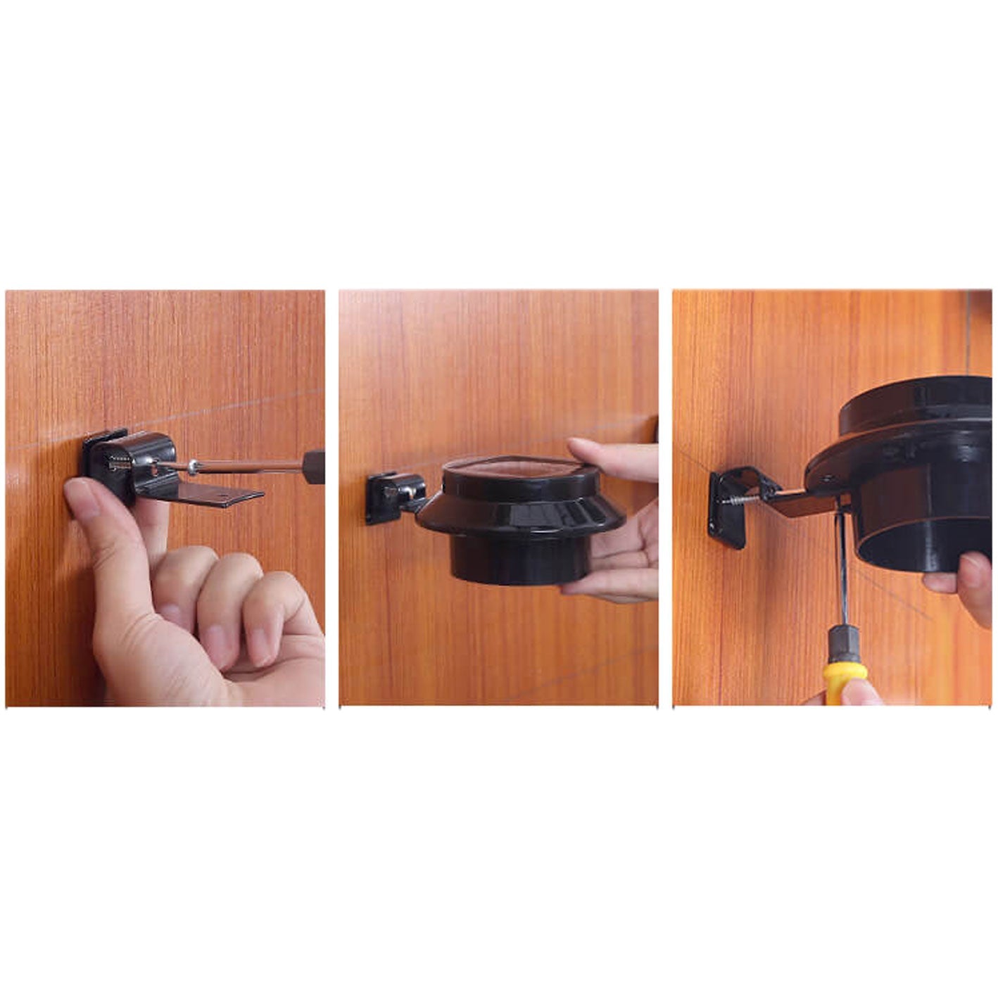 Solar LED Outdoor Waterproof Fence Wall Sconce Lamp