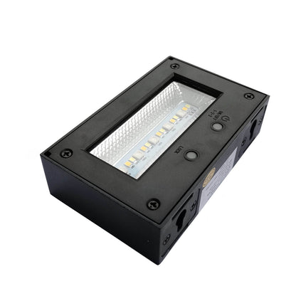 Solar Double Head Waterproof Patio LED Wall Sconce Lamp