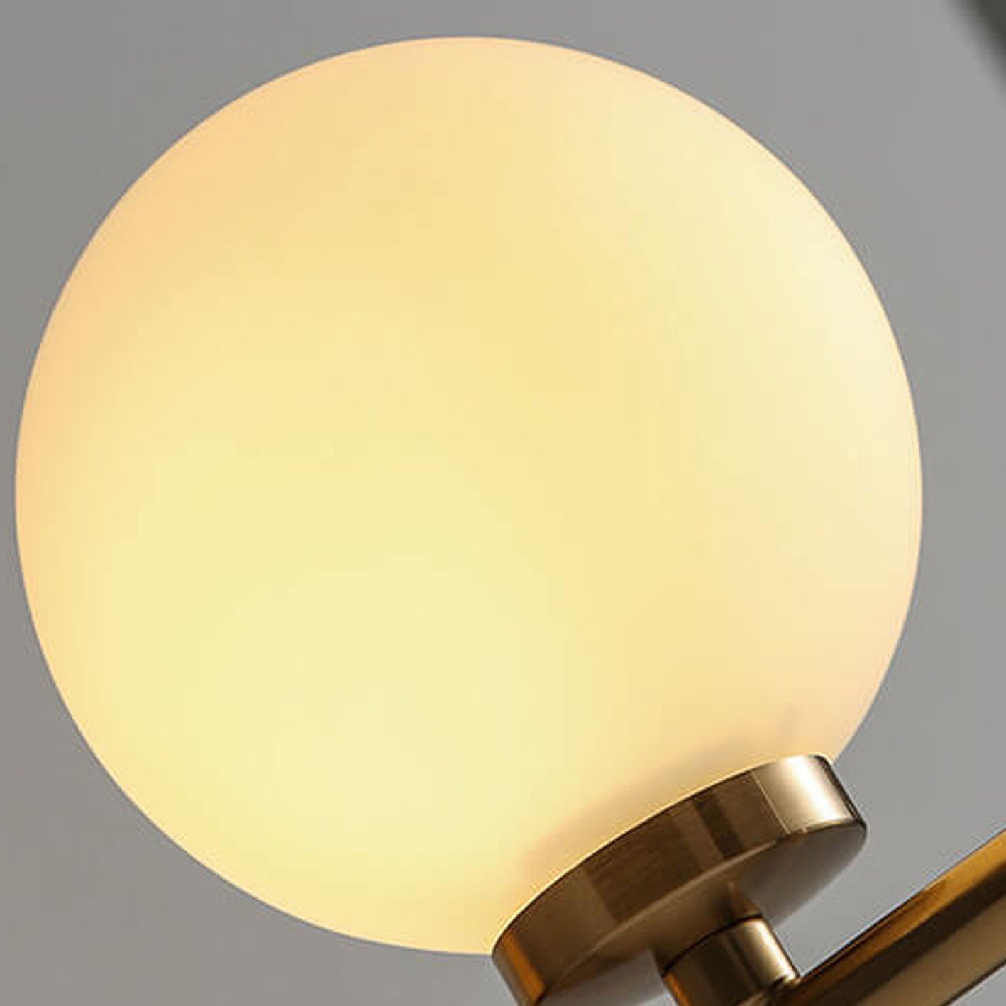 Milk Ball Metal Magic Bean 1/2/3 Light Wall Sconce Lamp