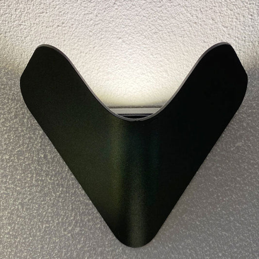 Triangle Aluminum LED Outdoor Waterproof Wall Sconce Lamp