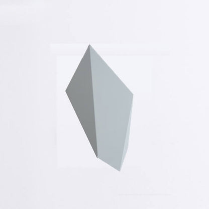 Nordic Iron Geometric Rhombus Design LED Wall Sconce Lamp