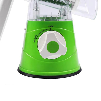 Rotary Vegetable Grater with 3 Blades
