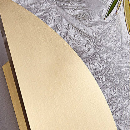 New Copper Ultra Thin Mural Design LED Wall Sconce Lamp