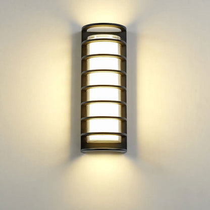 Outdoor Column Waterproof LED Garden Wall Sconce Lamp
