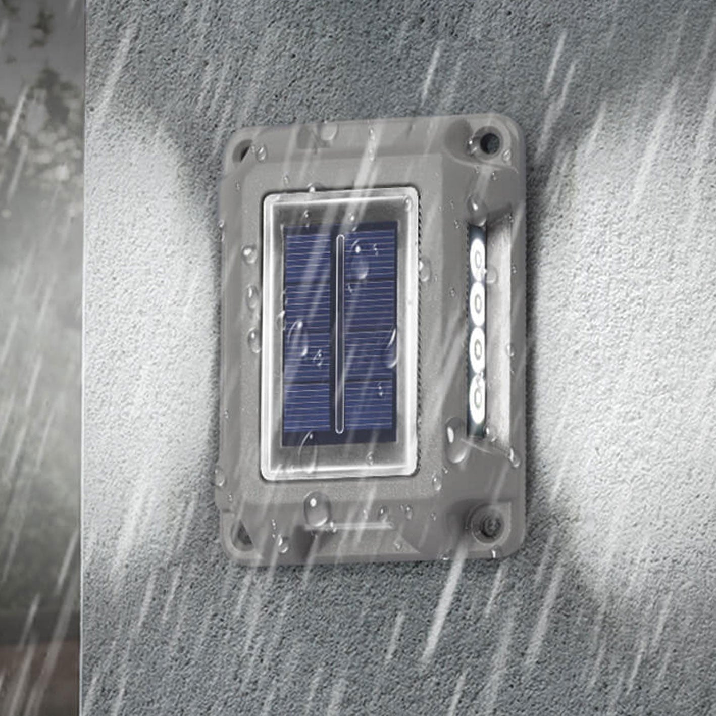 Solar Garden Bidirectional Lighting Wall Sconce Lamp