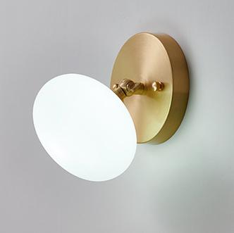 Nordic Creative Glass Magic Bean 1-Light Wall Sconce Lamp
