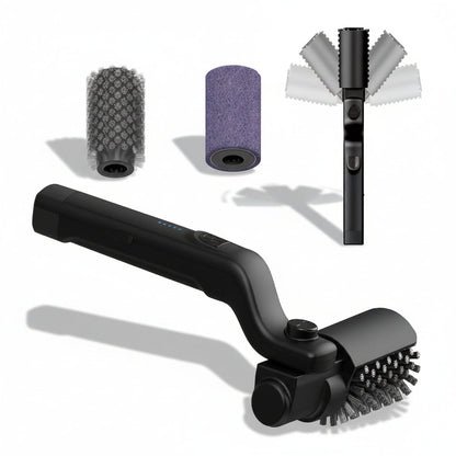 Electric Grill Brush with Motorized Bristles