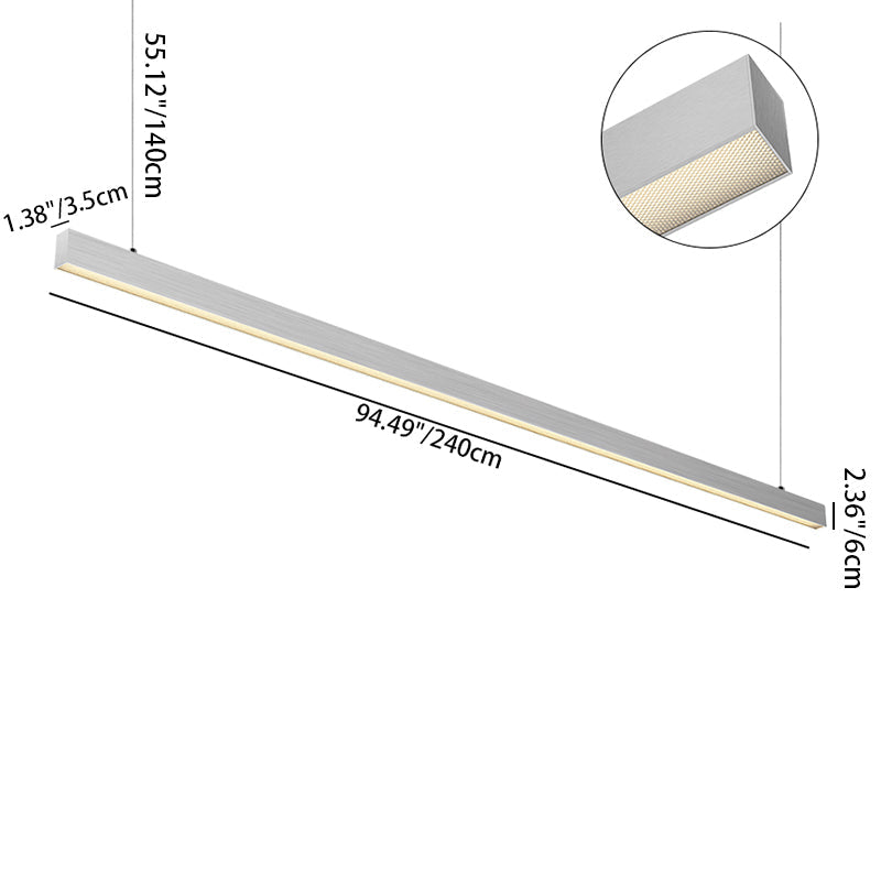 Aluminum Pendant Light