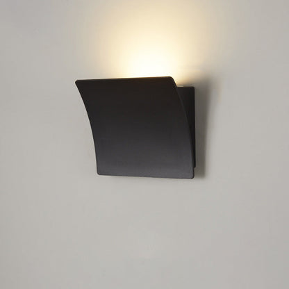 Minimalist Aluminum Acrylic Square LED Wall Sconce Lamp
