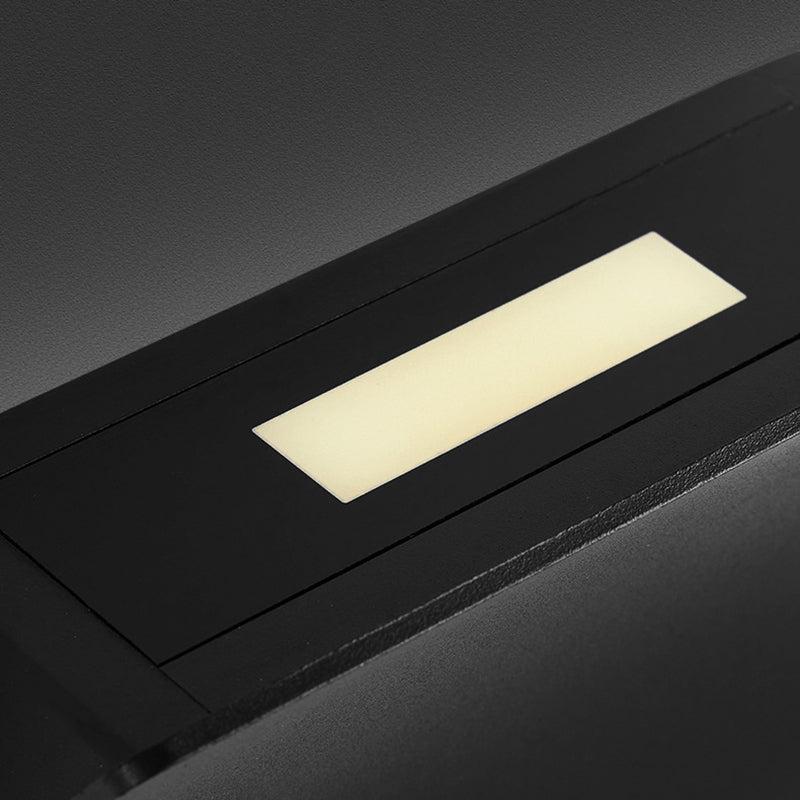 Minimalist Aluminum Acrylic Square LED Wall Sconce Lamp
