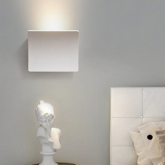 Minimalist Aluminum Acrylic Square LED Wall Sconce Lamp