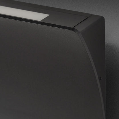 Minimalist Aluminum Acrylic Square LED Wall Sconce Lamp