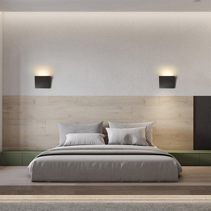 Minimalist Aluminum Acrylic Square LED Wall Sconce Lamp