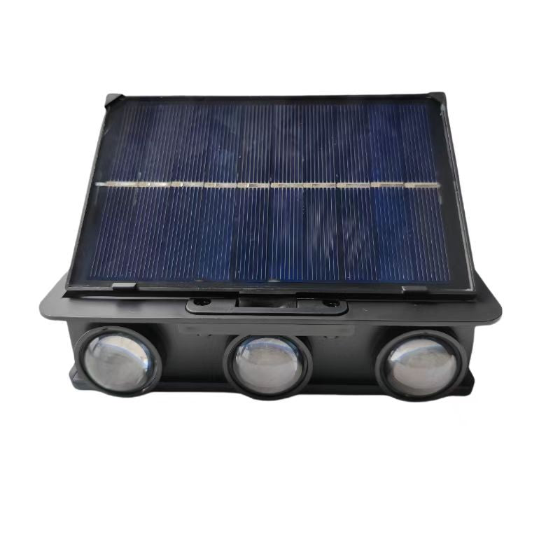 Simplicity Waterproof Square Solar ABS LED Wall Sconce Lamp