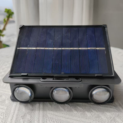 Simplicity Waterproof Square Solar ABS LED Wall Sconce Lamp