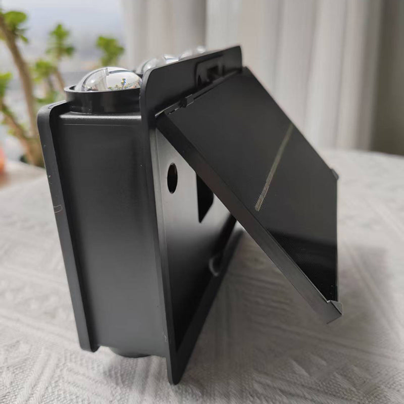 Simplicity Waterproof Square Solar ABS LED Wall Sconce Lamp