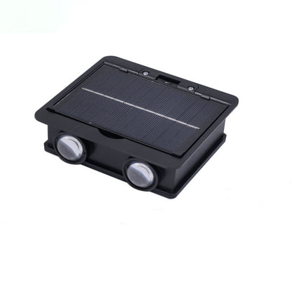 Simplicity Waterproof Square Solar ABS LED Wall Sconce Lamp