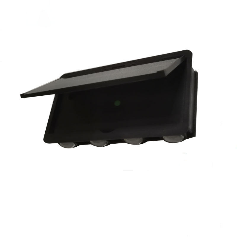 Simplicity Waterproof Square Solar ABS LED Wall Sconce Lamp