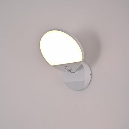Motion Square Round Aluminum PC LED Wall Sconce Lamp